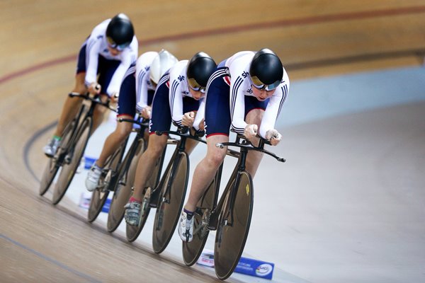 Great Britain Women Cycling Team UCI Track Cycling World Championships