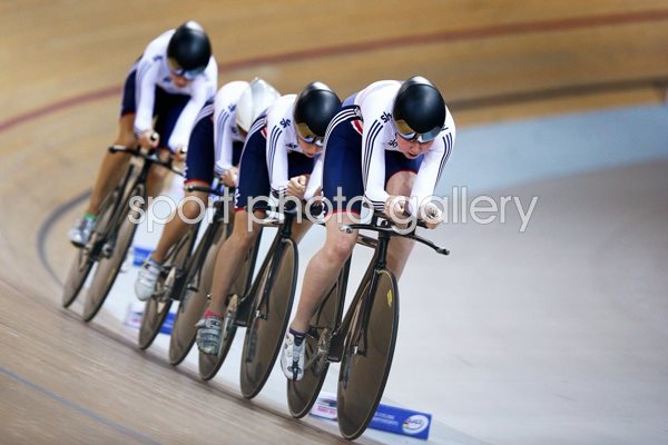 Great Britain Women Cycling Team UCI Track Cycling World Championships