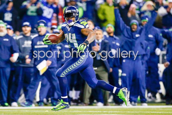 Marshawn Lynch Seattle Seahawks NFC Championship 2014