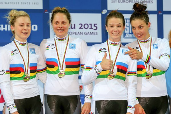 Australian Woman's Team Pursuit 2015