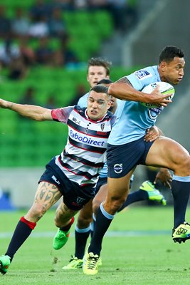 Israel Folau Waratahs v Rebels 2015