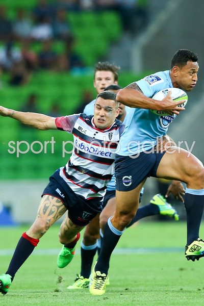 Israel Folau Waratahs v Rebels 2015