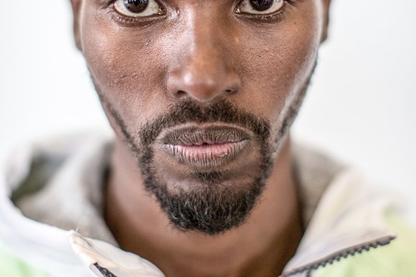 Mo Farah portrait 2015