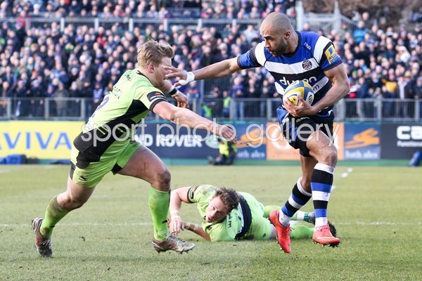 Olly Woodburn Bath v Northampton 2015 