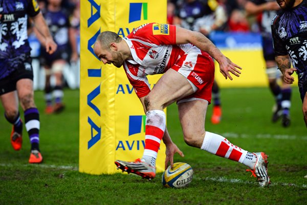 Charlie Sharples Gloucester v London Welsh 2015