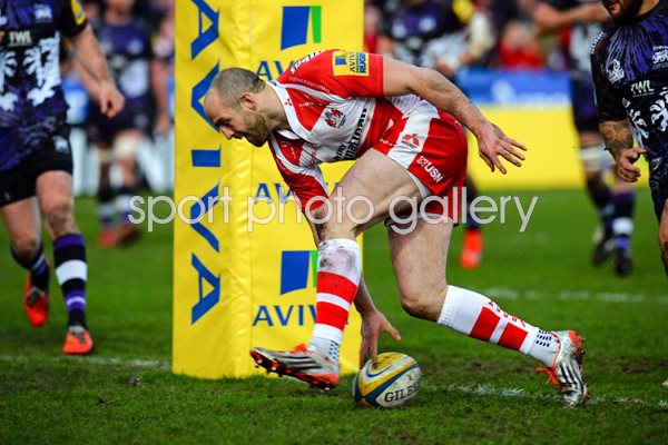 Charlie Sharples Gloucester v London Welsh 2015