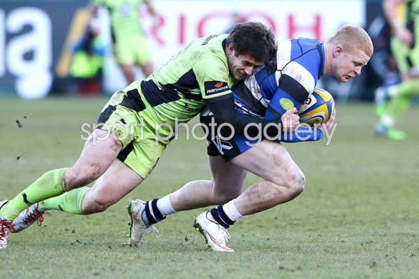 Tom Homer Bath v Northampton 2015