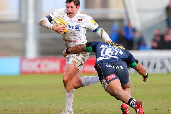 Alex Goode Saracens v Sale 2015