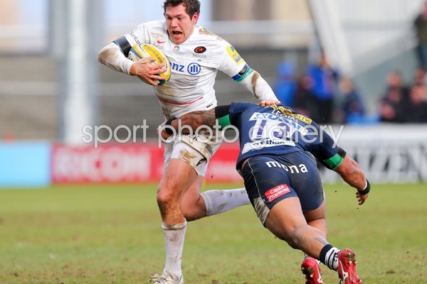 Alex Goode Saracens v Sale 2015