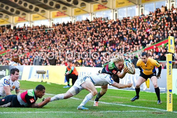 Matt Hopper Harlequins v Exeter 2015