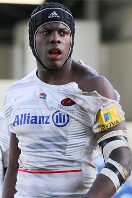 Maro Itoje Saracens v Sale Aviva Premiership 2015