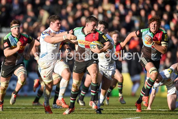 Nick Easter Harlequins v Exeter 2015