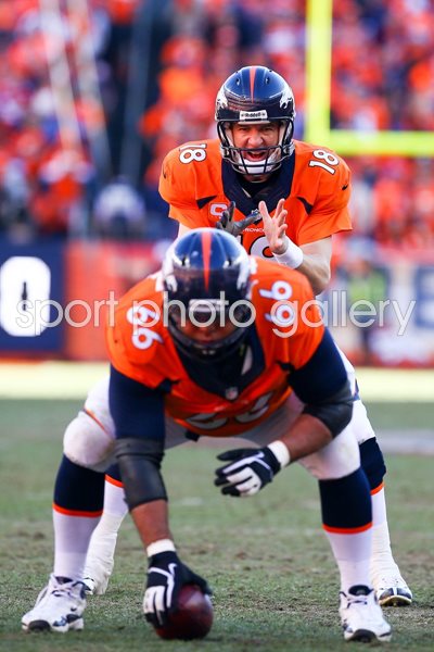 Peyton Manning Denver Broncos AFC Championship 2014