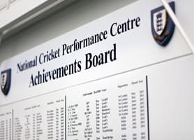 National Cricket Performance Centre, Loughborough University - Framed Prints Achievement Wall National Cricket Performance Centre, Loughborough University - Framed Prints Achievement Wall