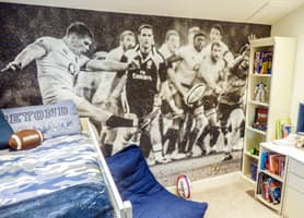 Oscar's Bedroom - Full Coverage Wallpaper Oscar's Bedroom - Full Coverage Wallpaper