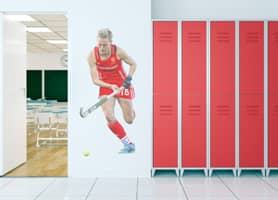 Changing Room - Wallpaper Cut Out Figure Changing Room - Wallpaper Cut Out Figure