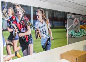 Benenden School Dance Studio - Vinyl Mounted to Dibond Benenden School Dance Studio - Vinyl Mounted to Dibond
