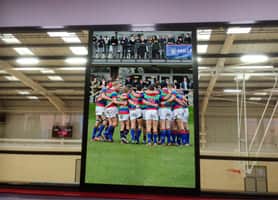 ACS Cobham School Sports Centre - 5mm Acrylic Panel ACS Cobham School Sports Centre - 5mm Acrylic Panel