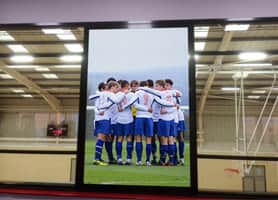 ACS Cobham School Sports Centre - 5mm Acrylic Panel ACS Cobham School Sports Centre - 5mm Acrylic Panel