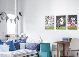 Kids Bedrooms Interior Design: Callum´s Bedroom - Canvas Prints