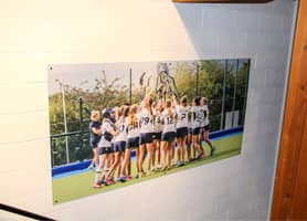 Schools Interior Design: Benenden School Sports Centre - Dibond