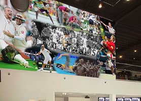 Pubs Restaurants Sports Bars Interior Design: HQ Sports Bar, Dunstable - Wallpaper Collage